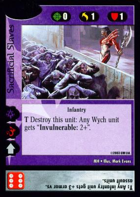 Sacrificial Slaves